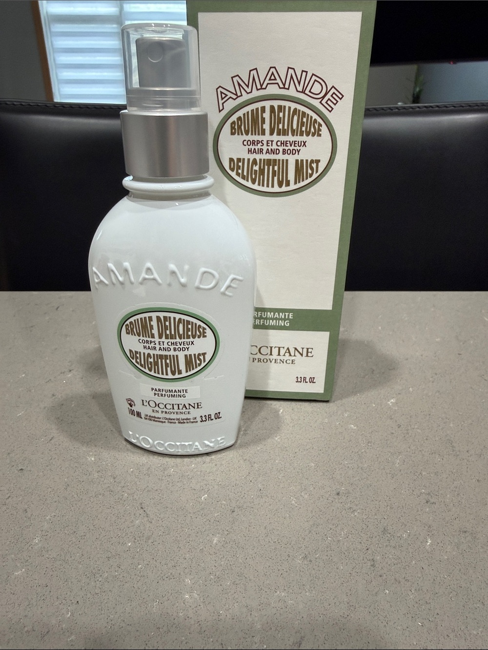 L'Occitane Amande Delightful Hair & Body Mist -  New/Unopened